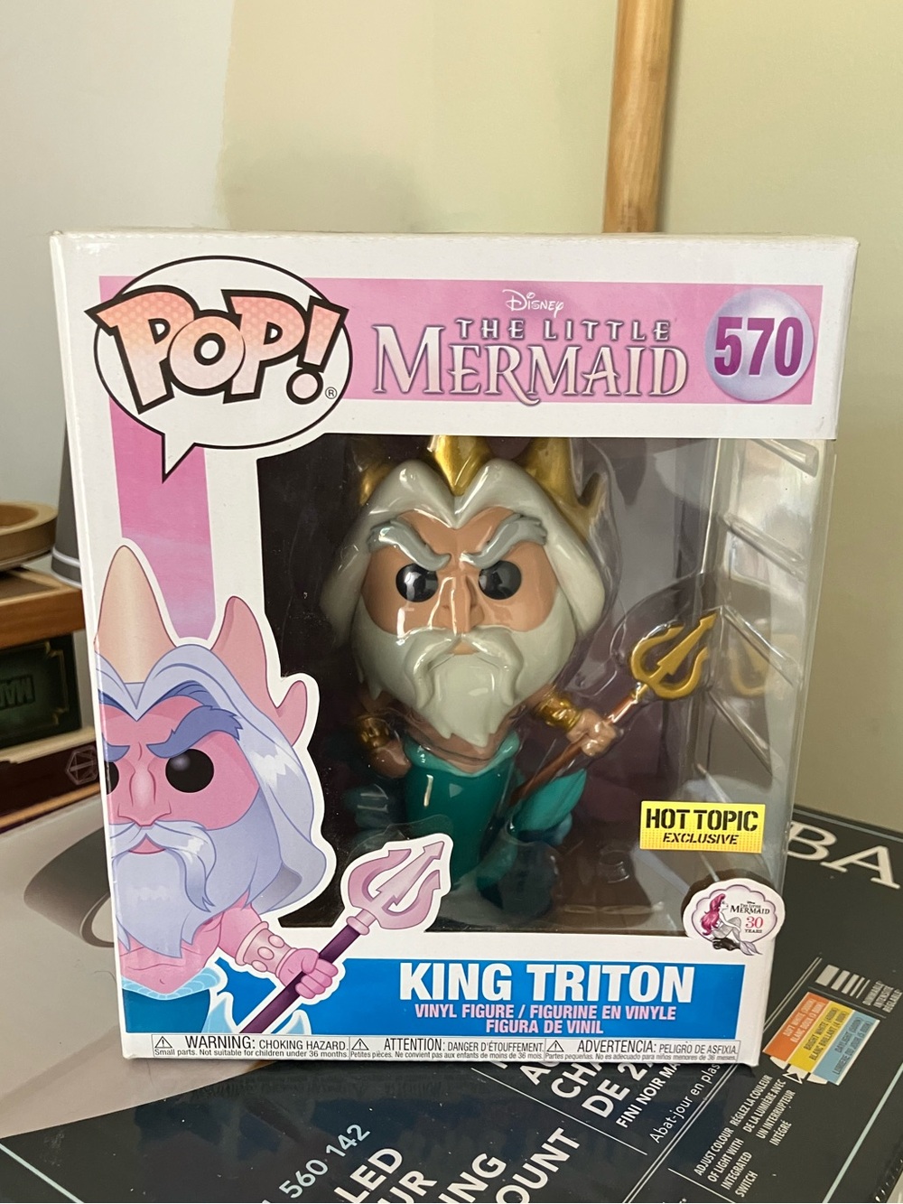 Disney - The Little Mermaid - King Triton Hot Topic Exclusive Funko